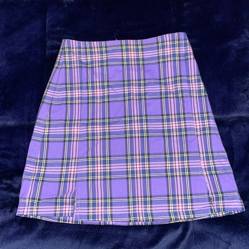 Plaid skirt